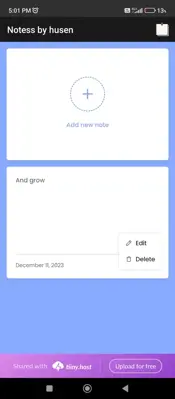 Notess by husen android App screenshot 1