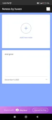 Notess by husen android App screenshot 2